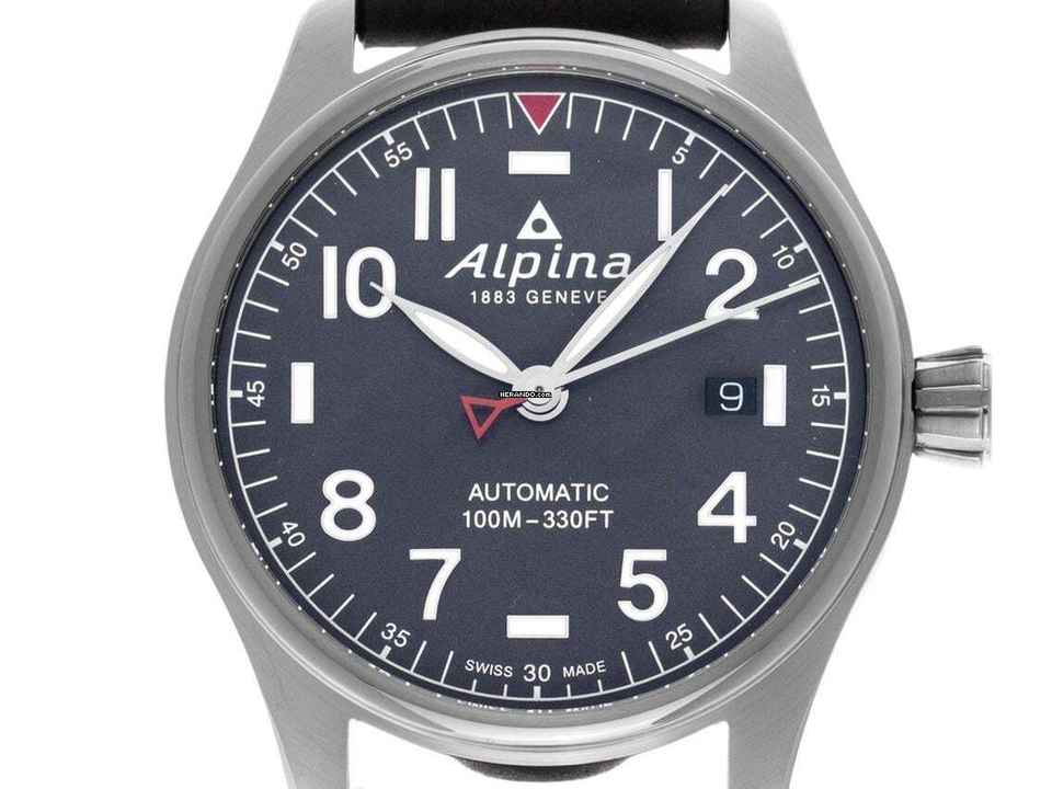Alpina Startimer Pilot Ref.AL-525NN3S6 2024 Juego completo como nuevo Vintage Startimer Pilot