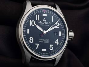 Thumbnail von Alpina Startimer Pilot Ref.AL-525NN3S6 2024 Tam Set neredeyse yeni Vintage Startimer Pilot