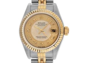 Thumbnail von Rolex Lady-Datejust Ref.79173 2002 Full Set sehr gut Vintage Datejust Lady Perlmutt