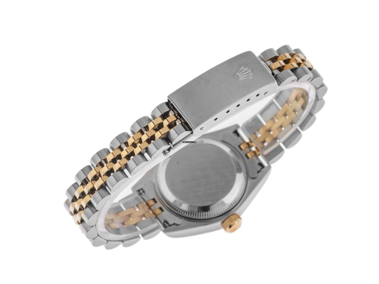 Thumbnail von Rolex Lady-Datejust Ref.79173 2002 Full Set sehr gut Vintage Datejust Lady Perlmutt