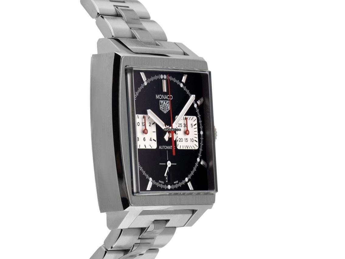 Thumbnail von TAG Heuer Monaco Ref.CBL2113.BA0644 2021 Full Set wie Neu Monaco Chronograph