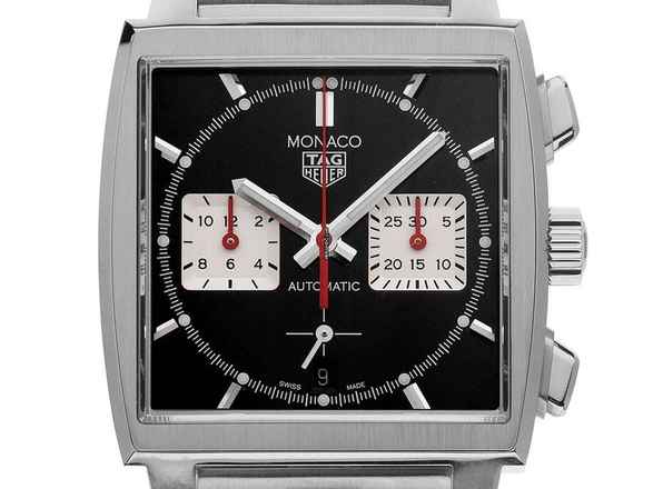  TAG Heuer Monaco Ref.CBL2113.BA0644 2021 Full Set wie Neu Monaco Chronograph 