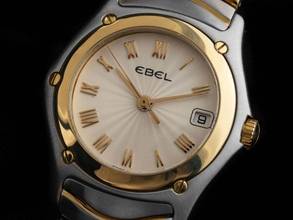 Thumbnail von Ebel Classic Wave Ref.1087F21 2000 original Box sehr gut Vintage Classic Wave