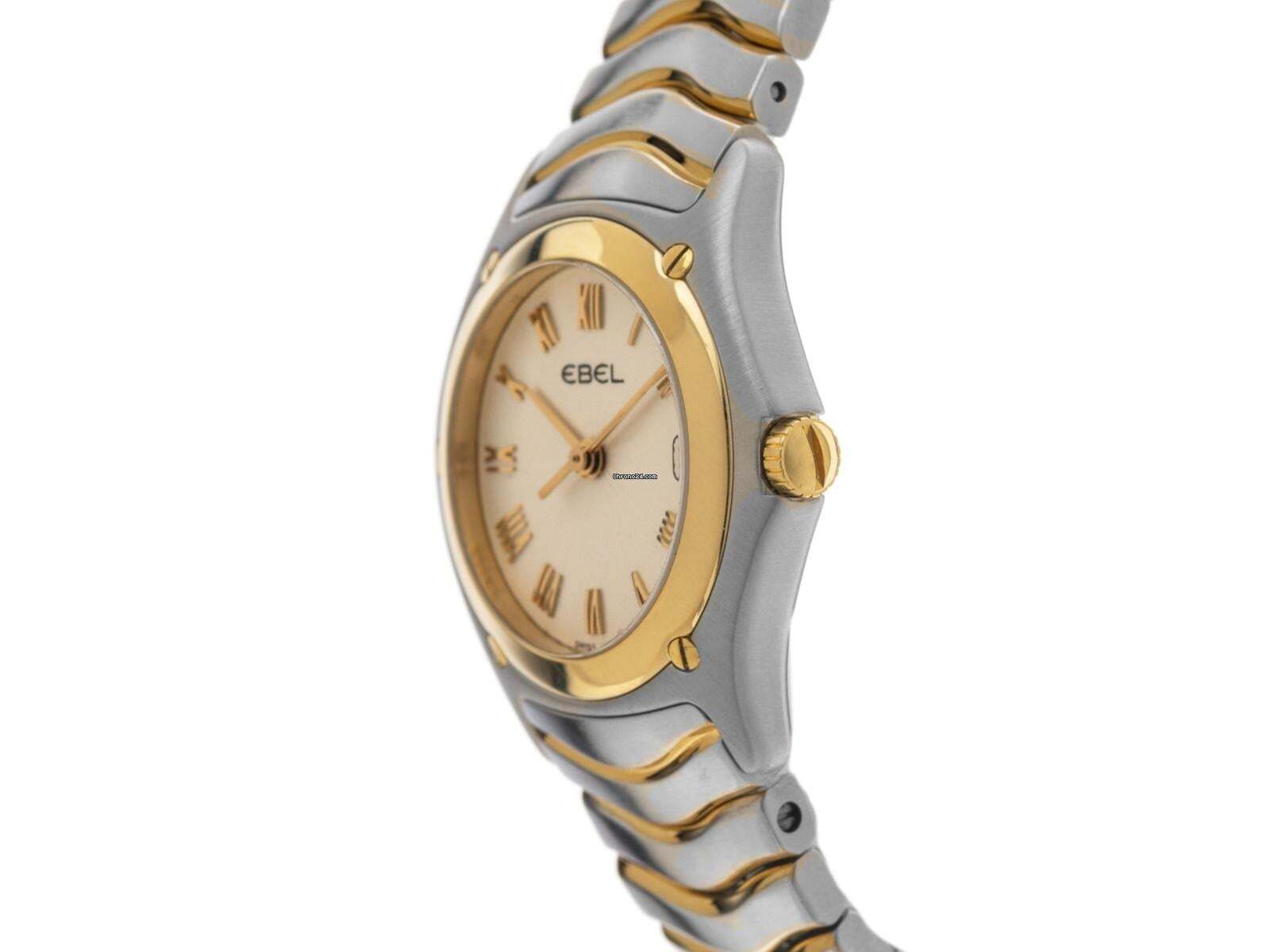 Thumbnail von Ebel Classic Wave Ref.1087F21 2000 original Box sehr gut Vintage Classic Wave