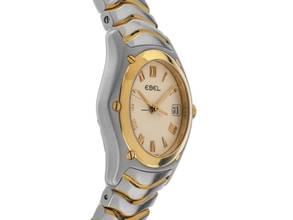 Thumbnail von Ebel Classic Wave Ref.1087F21 2000 original Box sehr gut Vintage Classic Wave