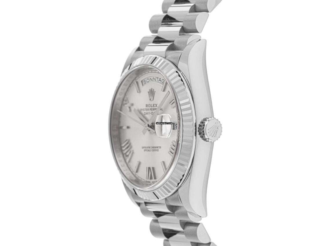 Thumbnail von Rolex Day-Date 40 Ref.228239 2015 Full Set wie Neu Vintage Day-Date 18kt Weißgold