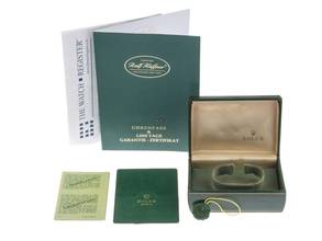 Thumbnail von Rolex Oysterdate Precision Red Date Ref.6266 1953 original Box sehr gut Vintage Oysterdate Precision Red Date open 6/9