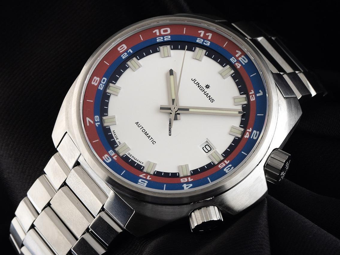 Thumbnail von Junghans Meister 1972 Ref.027/4160.44 2021 Full Set wie Neu Vintage Meister 1972 Automatic FIS Limited Edition