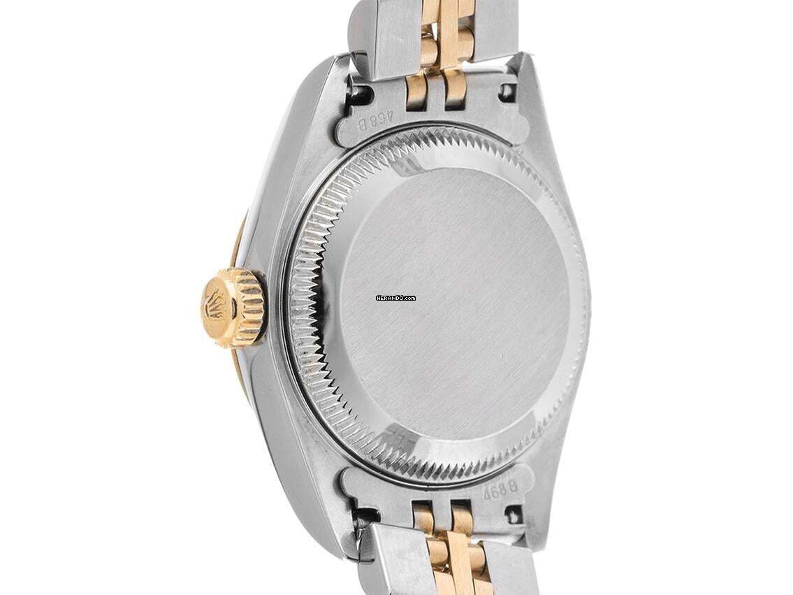 Thumbnail von Rolex Lady-Datejust Ref.79173 1998 Full Set sehr gut Vintage Datejust Lady Rhodium