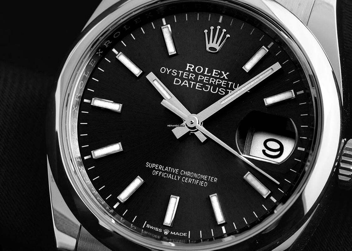 Thumbnail von Rolex Datejust 36 Ref.126200 2021 Full Set wie Neu Datejust Stahl