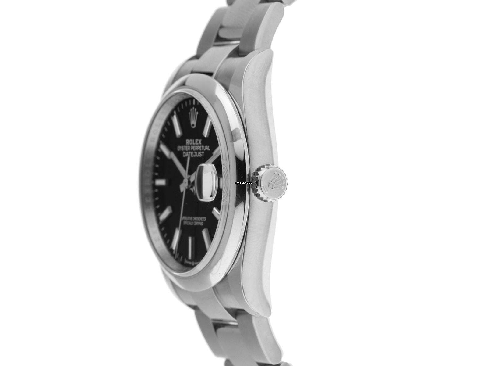 Thumbnail von Rolex Datejust 36 Ref.126200 2021 Full Set wie Neu Datejust Stahl