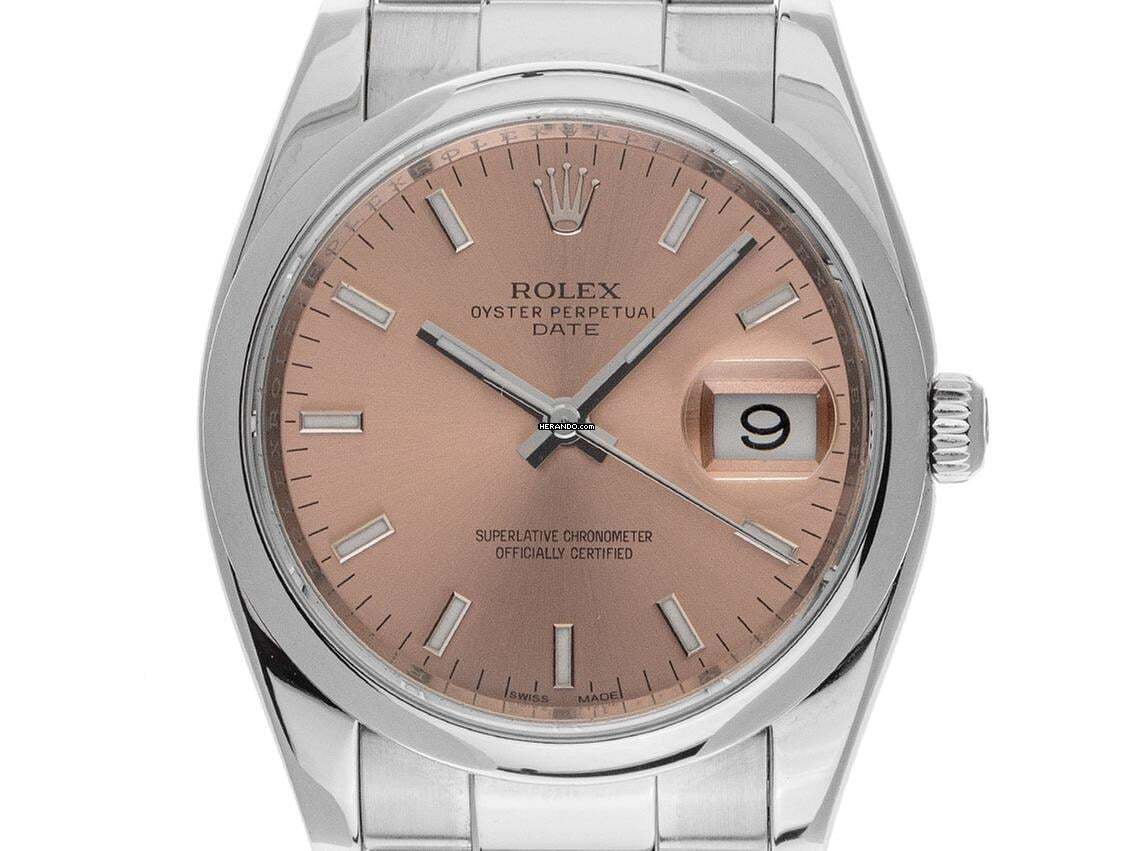 Rolex Oyster Perpetual Date Ref.115200 Full Set sehr gut Vintage Oyster Perpetual Date