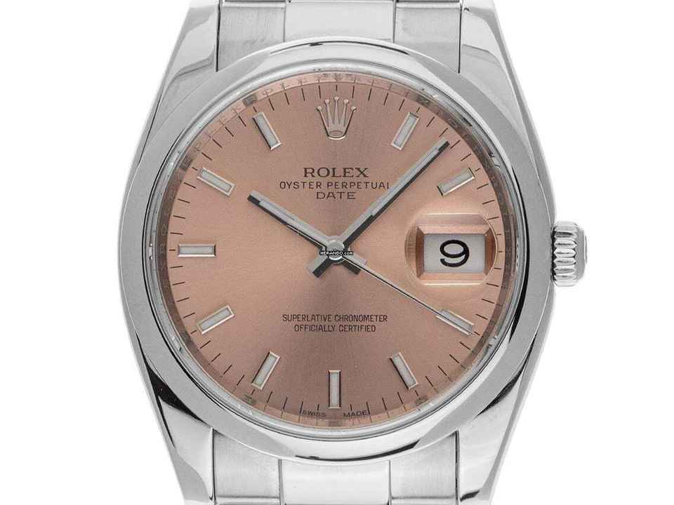  Rolex Oyster Perpetual Date Ref.115200 Full Set sehr gut Vintage Oyster Perpetual Date 