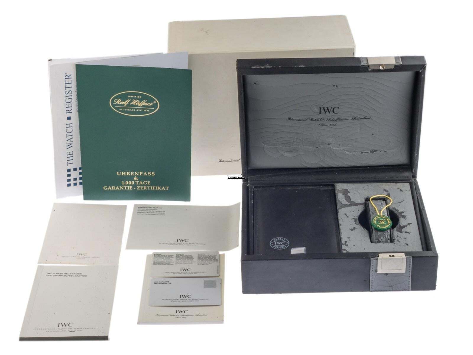 Thumbnail von IWC GST Chronograph Rattrapante Ref.IW371522 2004 Full Set Original Unpoliert GST Chronograph Rattrapante