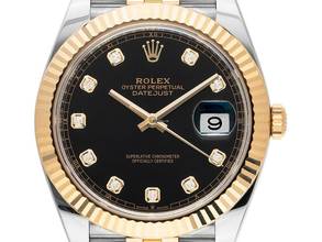 Thumbnail von Rolex Datejust 41 Diamanten Ref.126333 2021 Full Set wie Neu Datejust Diamanten