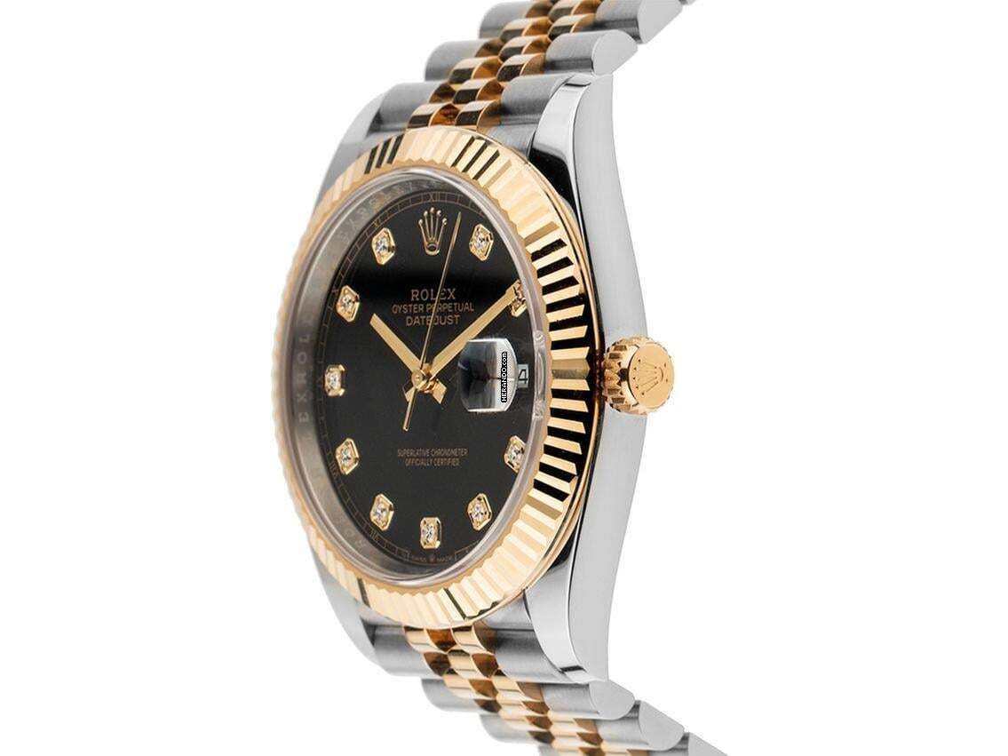 Thumbnail von Rolex Datejust 41 Diamanten Ref.126333 2021 Full Set wie Neu Datejust Diamanten