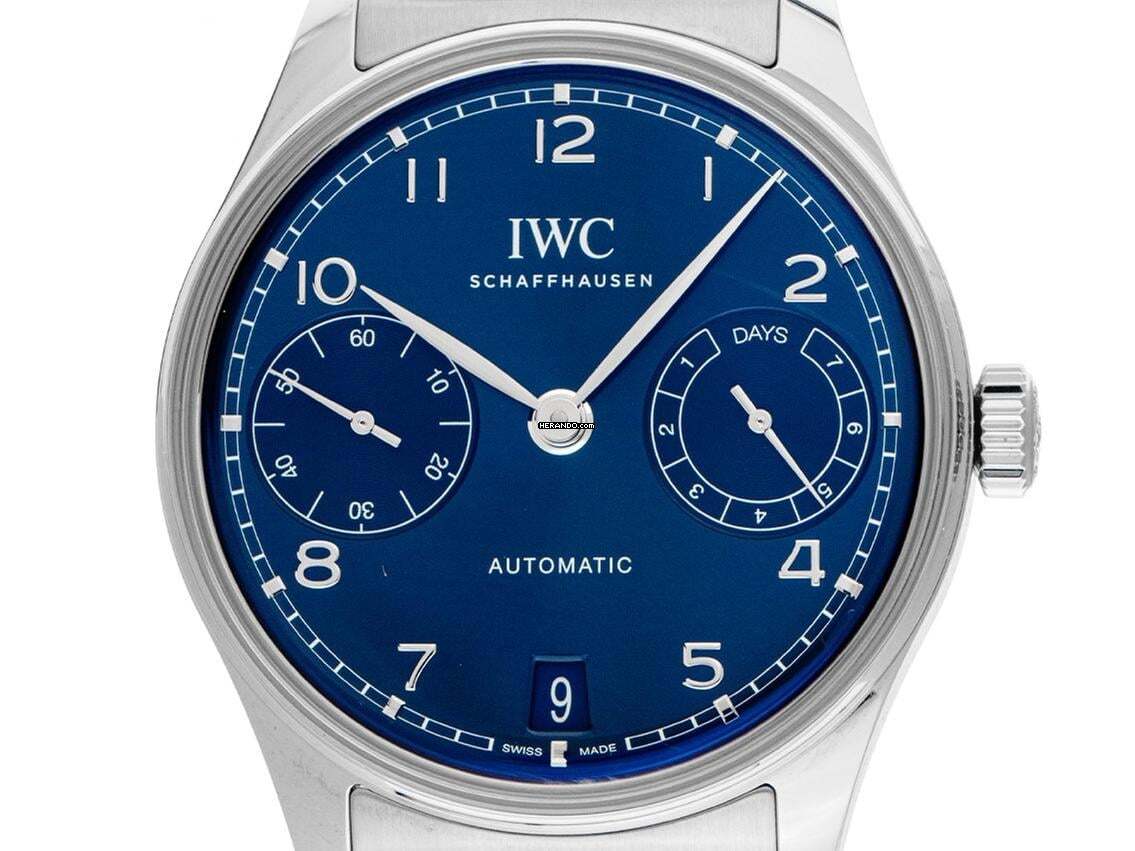  IWC Portugieser Automatik Ref.IW501704 2026 Full Set Ungetragen Portugieser 7 Tage 