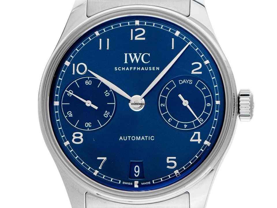 IWC Portugieser Automatik Ref.IW501704 2026 Full Set Ungetragen Portugieser 7 Tage 