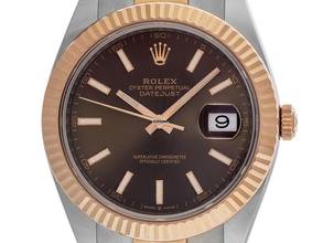 Thumbnail von Rolex Datejust 41 Ref.126331 2025 Full Set Ungetragen Datejust Schoko Dial