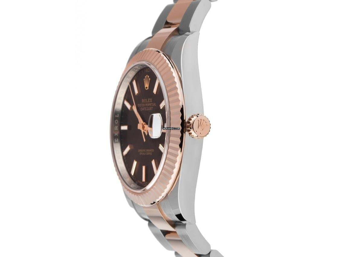 Thumbnail von Rolex Datejust 41 Ref.126331 2025 Full Set Ungetragen Datejust Schoko Dial