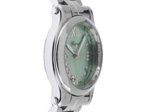 Thumbnail von Chopard Happy Sport Diamanten Ref.278582-3011 2025 Full Set Ungetragen Happy Sport Diamanten Green Dial