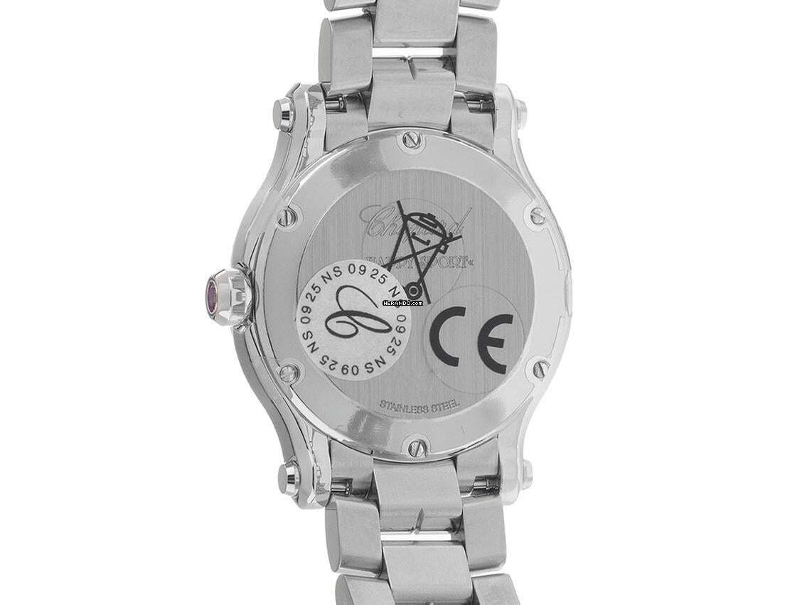 Thumbnail von Chopard Happy Sport Diamanten Ref.278582-3011 2025 Full Set Ungetragen Happy Sport Diamanten Green Dial