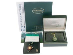 Thumbnail von Rolex Lady-Datejust Diamanten Ref.69174 1992 LC 100 Box&Beschreibung sehr gut Vintage Datejust Lady Diamanten open 6/9