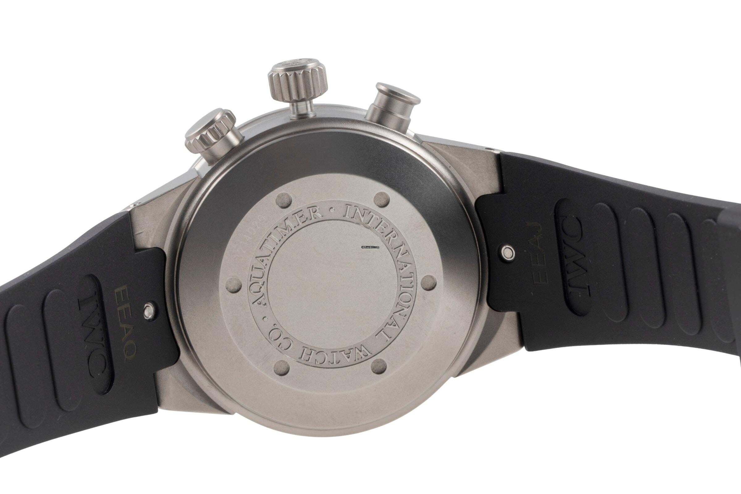 Thumbnail von IWC Aquatimer Chronograph Schaffhausen Aquatimer Chronograph Automatik Titan Ref. IW371918 B&P 2007