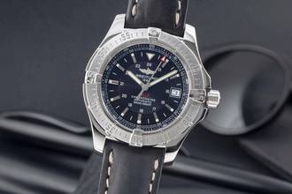 Thumbnail von Breitling Colt Automatic 500M Black Dial Edelstahl Automatik Herrenuhr Ref. A17380