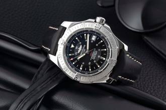 Thumbnail von Breitling Colt Automatic 500M Black Dial Edelstahl Automatik Herrenuhr Ref. A17380