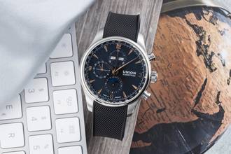 Thumbnail von Union Glashütte Belisar Chronograf stal automatyczny Ref. D0094251705701 pudełko