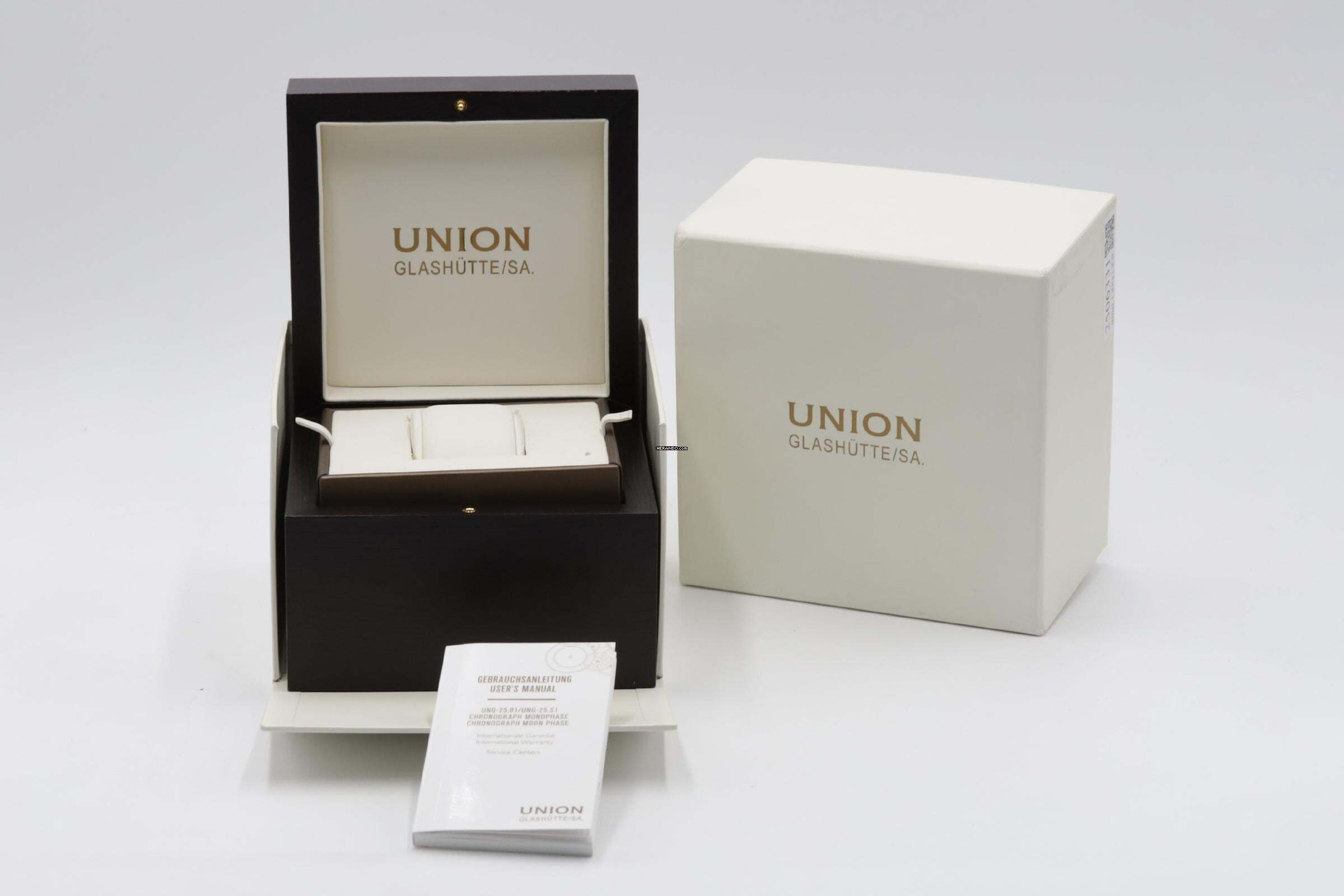 Thumbnail von Union Glashütte Belisar Chronographe en acier automatique réf. D0094251705701 boîte