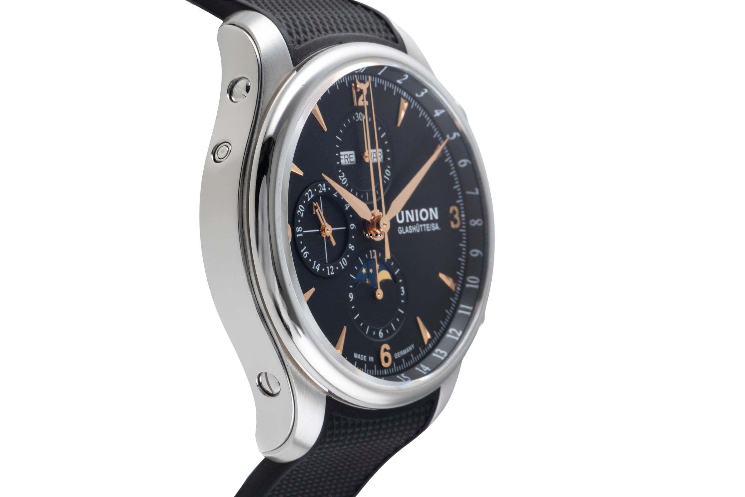 Thumbnail von Union Glashütte Belisar Chronographe en acier automatique réf. D0094251705701 boîte