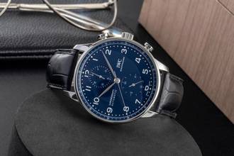 Thumbnail von IWC Portugieser Chronograph Limited Edition 150 Years Automatic Ref IW371601 B&P