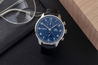 Thumbnail von IWC Portugieser Chronograph Limited Edition 150 Years Automatic Ref IW371601 B&P