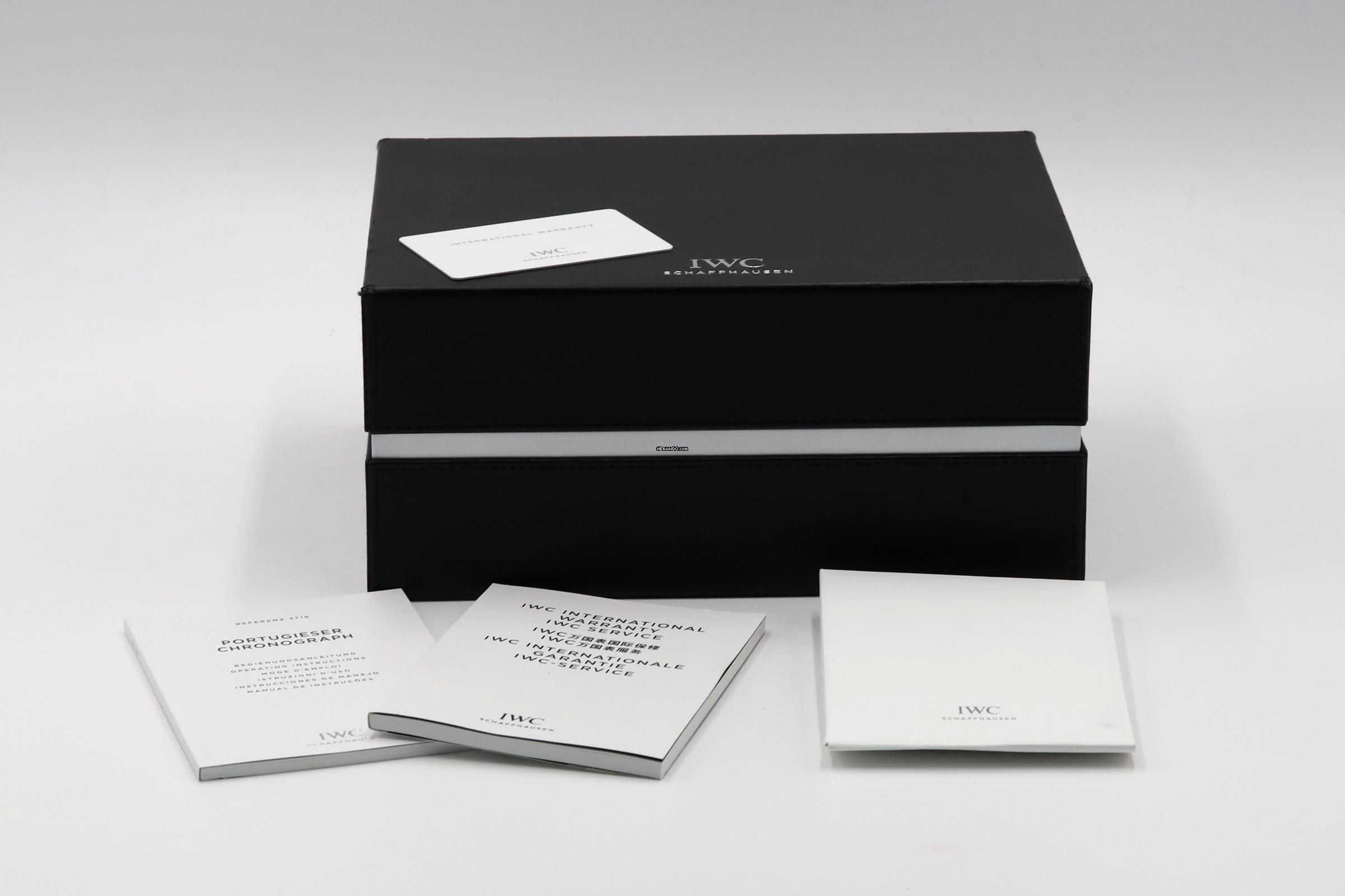 Thumbnail von IWC Portugieser Chronograph Sınırlı Sayıda 150 Yıl Otomatik Ref IW371601 B&P