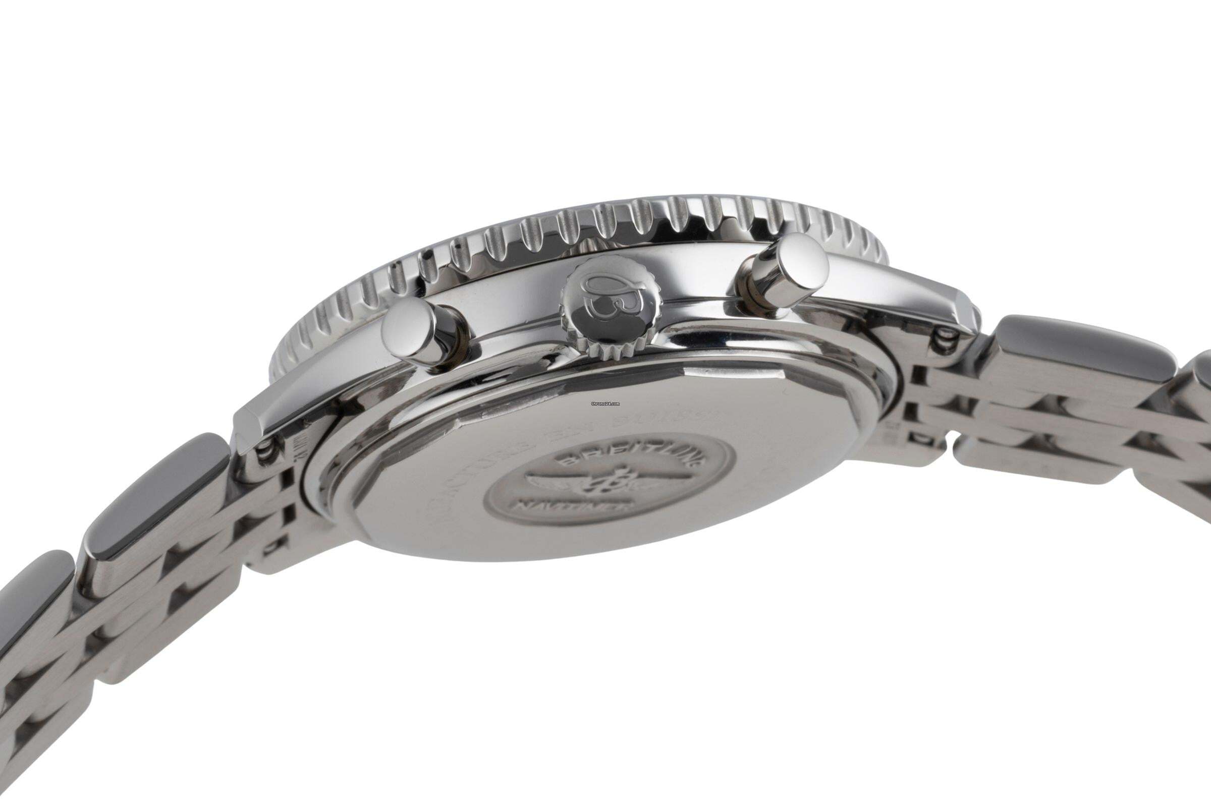 Thumbnail von ブライトリング ナビタイマー エアボーン クロノグラフ オートマチック ステンレス メンズ腕時計 Ref. A33030