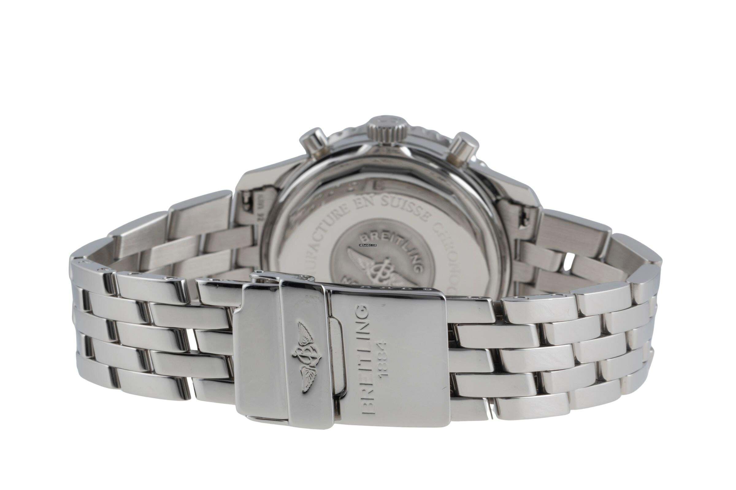 Thumbnail von ブライトリング ナビタイマー エアボーン クロノグラフ オートマチック ステンレス メンズ腕時計 Ref. A33030