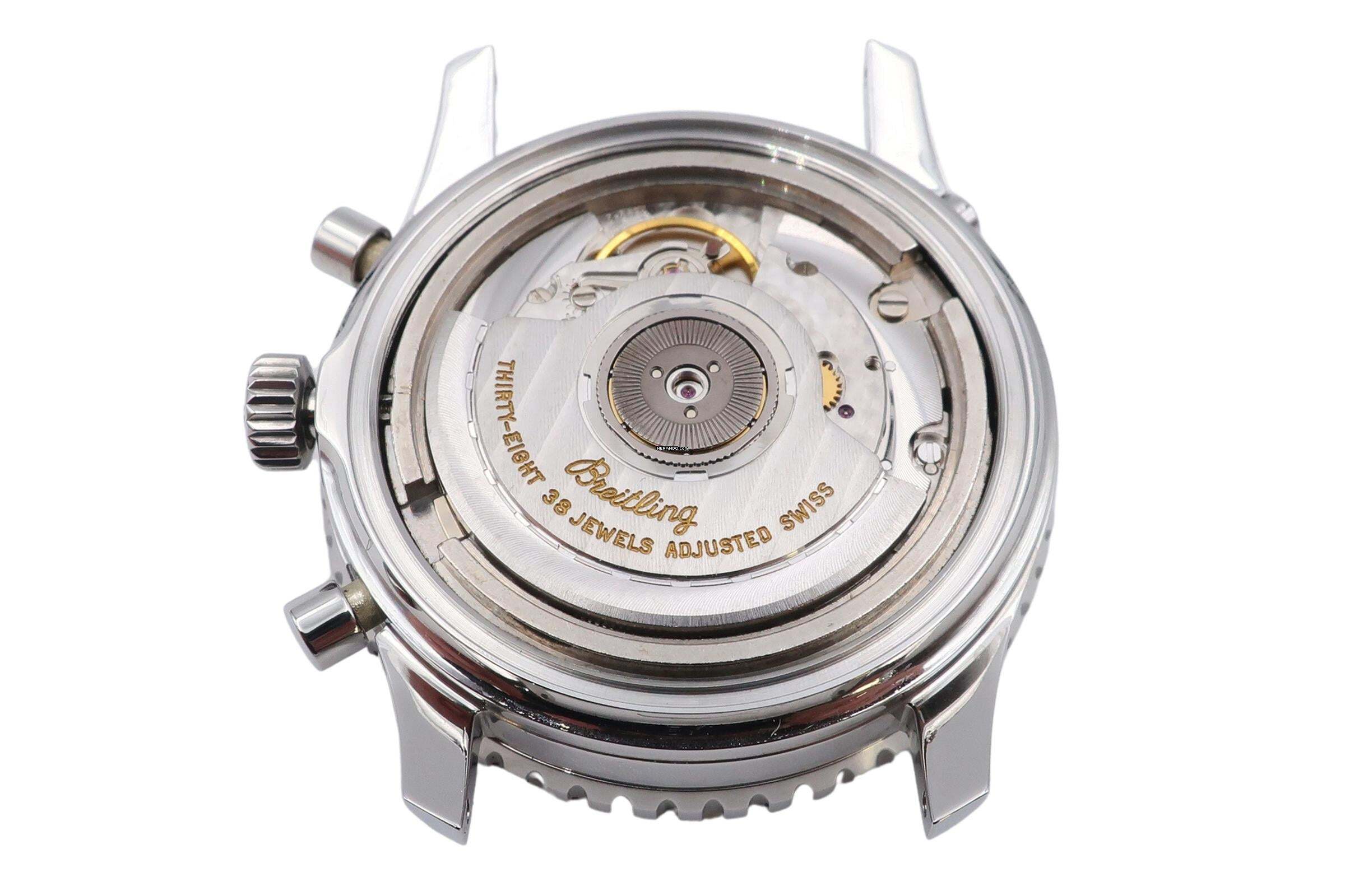 Thumbnail von ブライトリング ナビタイマー エアボーン クロノグラフ オートマチック ステンレス メンズ腕時計 Ref. A33030