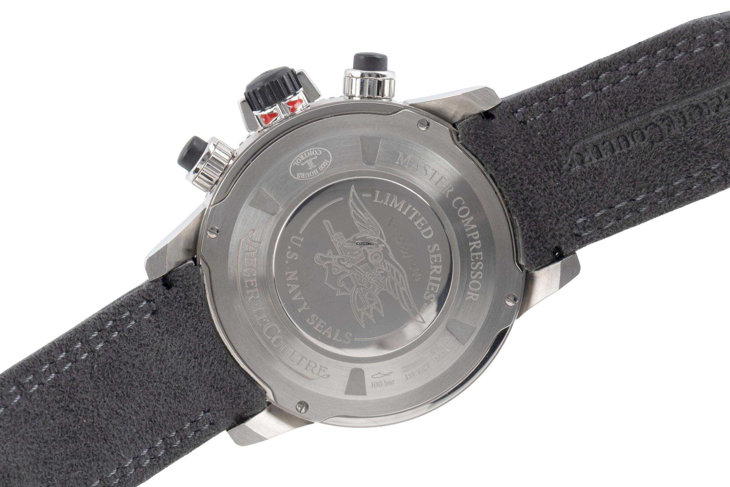 Thumbnail von Jaeger-LeCoultre Master Compressor Diving Chronograph GMT Navy SEALs Ref. Q178T470 159.T.C7