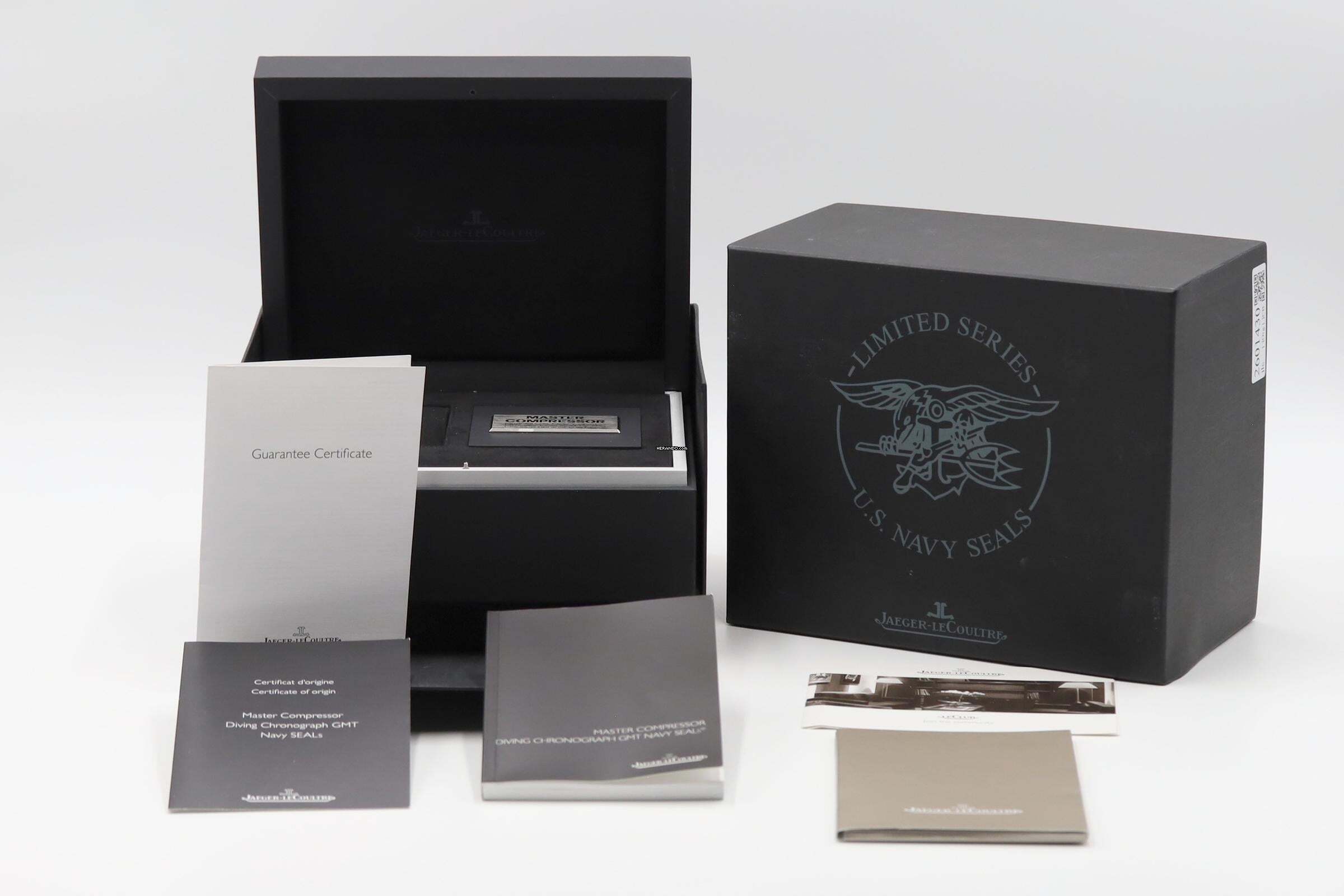 Thumbnail von Jaeger-LeCoultre Master Compressor Diving Chronograph GMT Navy SEALs Ref. Q178T470 159.T.C7