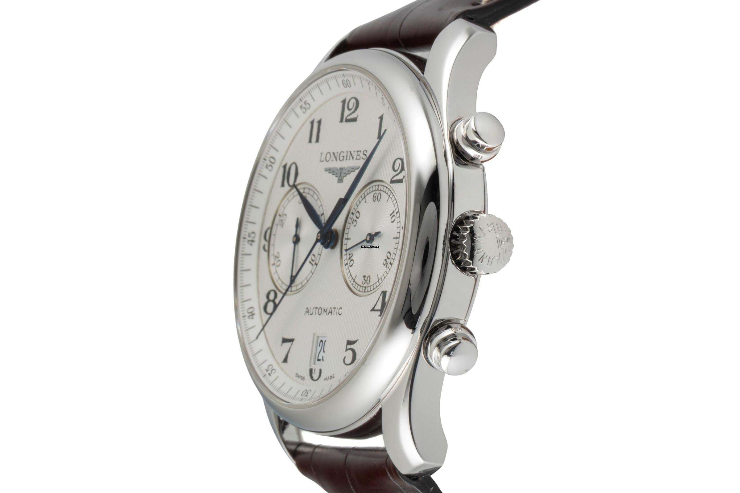 Thumbnail von Longines Master Collection Chronograph Stahl Automatik Ref L2.629.4 B&P 2008