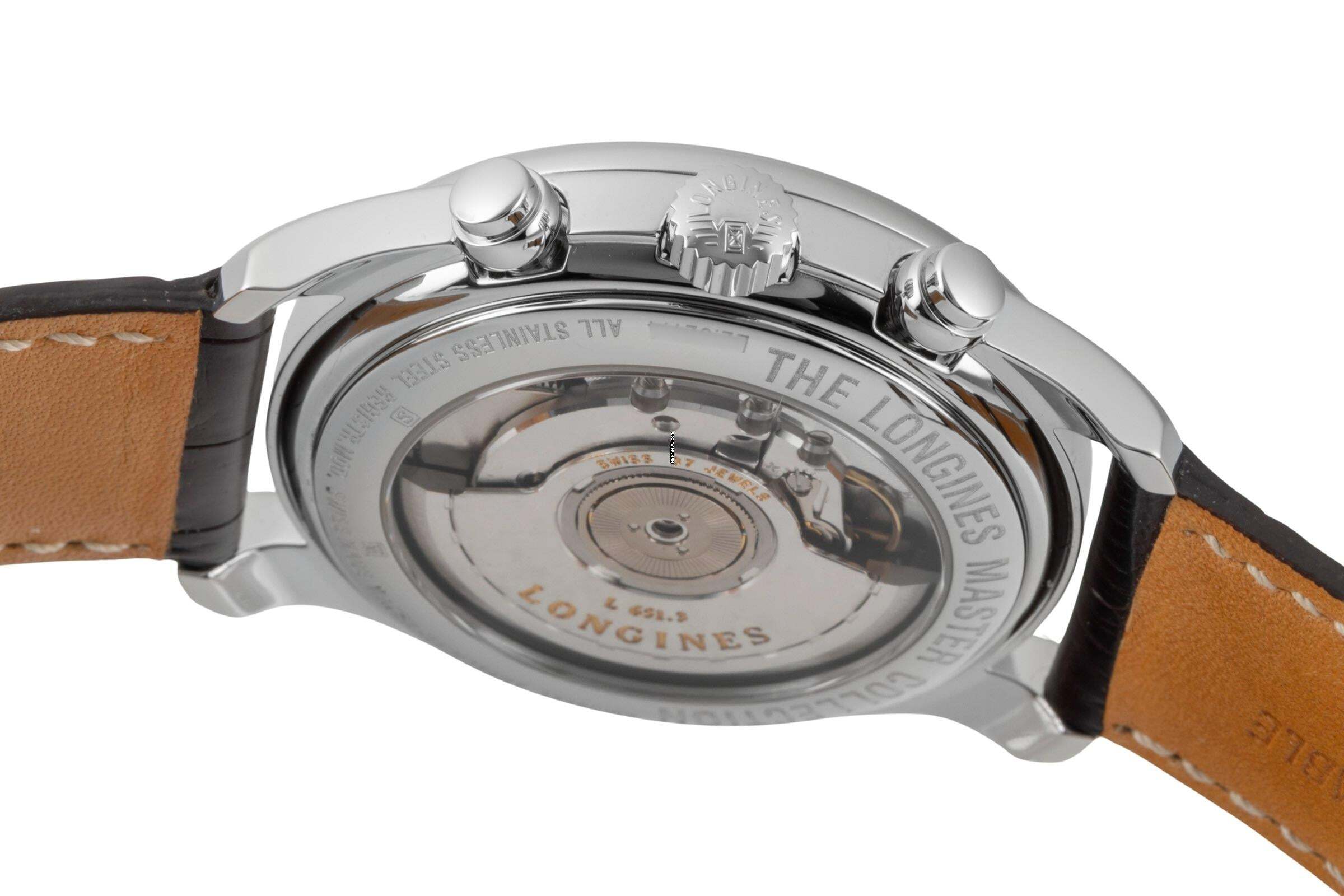 Thumbnail von Longines Master Collection Chronograph Stahl Automatik Ref L2.629.4 B&P 2008