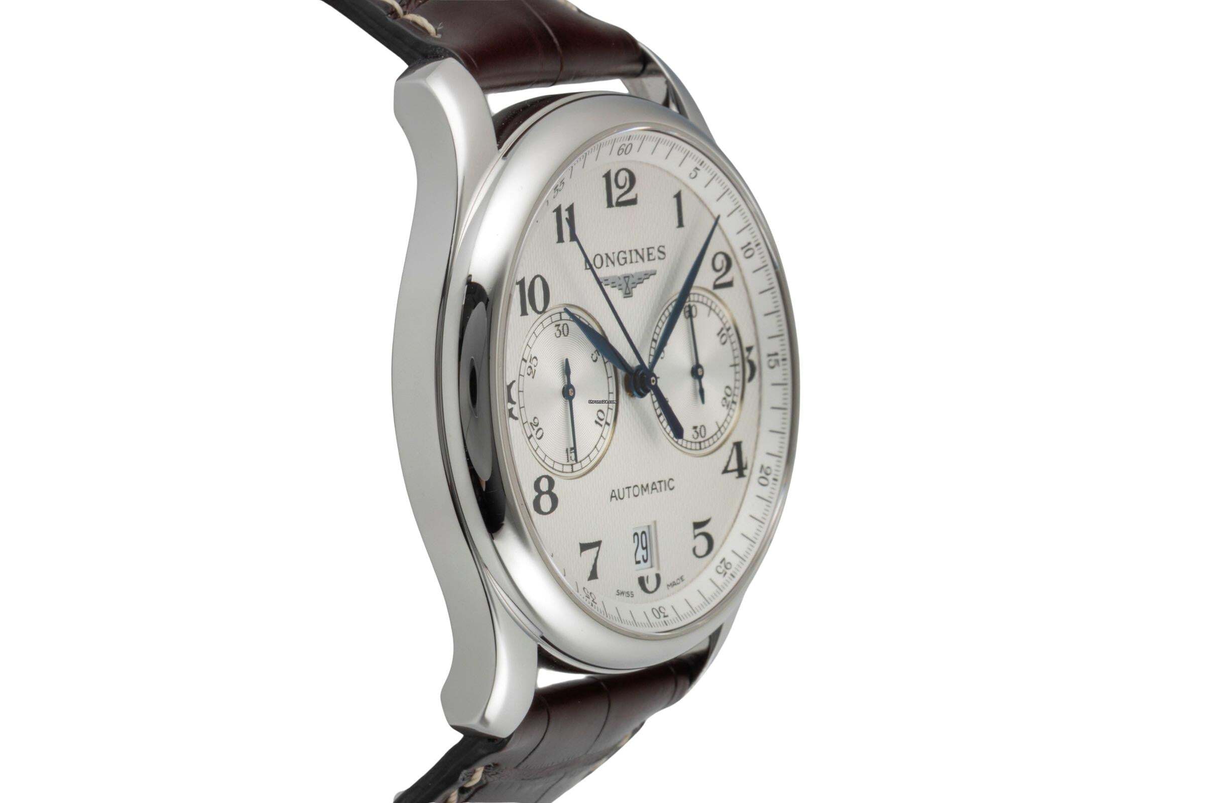 Thumbnail von Longines Master Collection Chronograph Stahl Automatik Ref L2.629.4 B&P 2008