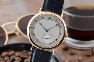 Thumbnail von Breguet Classique 18K (0,750) Gold Automatik Herrenuhr Ref. 5140 Box Klassiker