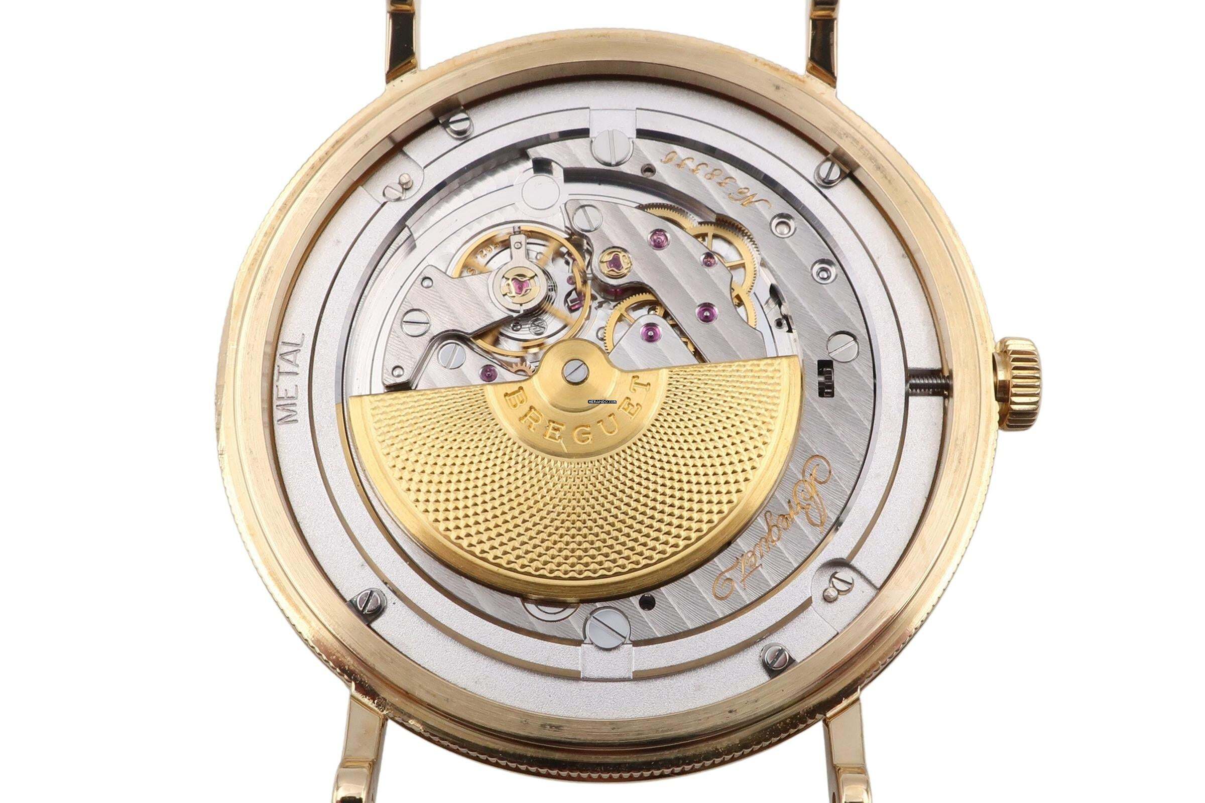 Thumbnail von Breguet Classique 18K (0,750) Gold Automatik Herrenuhr Ref. 5140 Box Klassiker