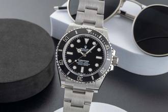 Thumbnail von Rolex Submariner (No Date) Edelstahl Automatik Herrenuhr Ref. 124060 B&P 2023
