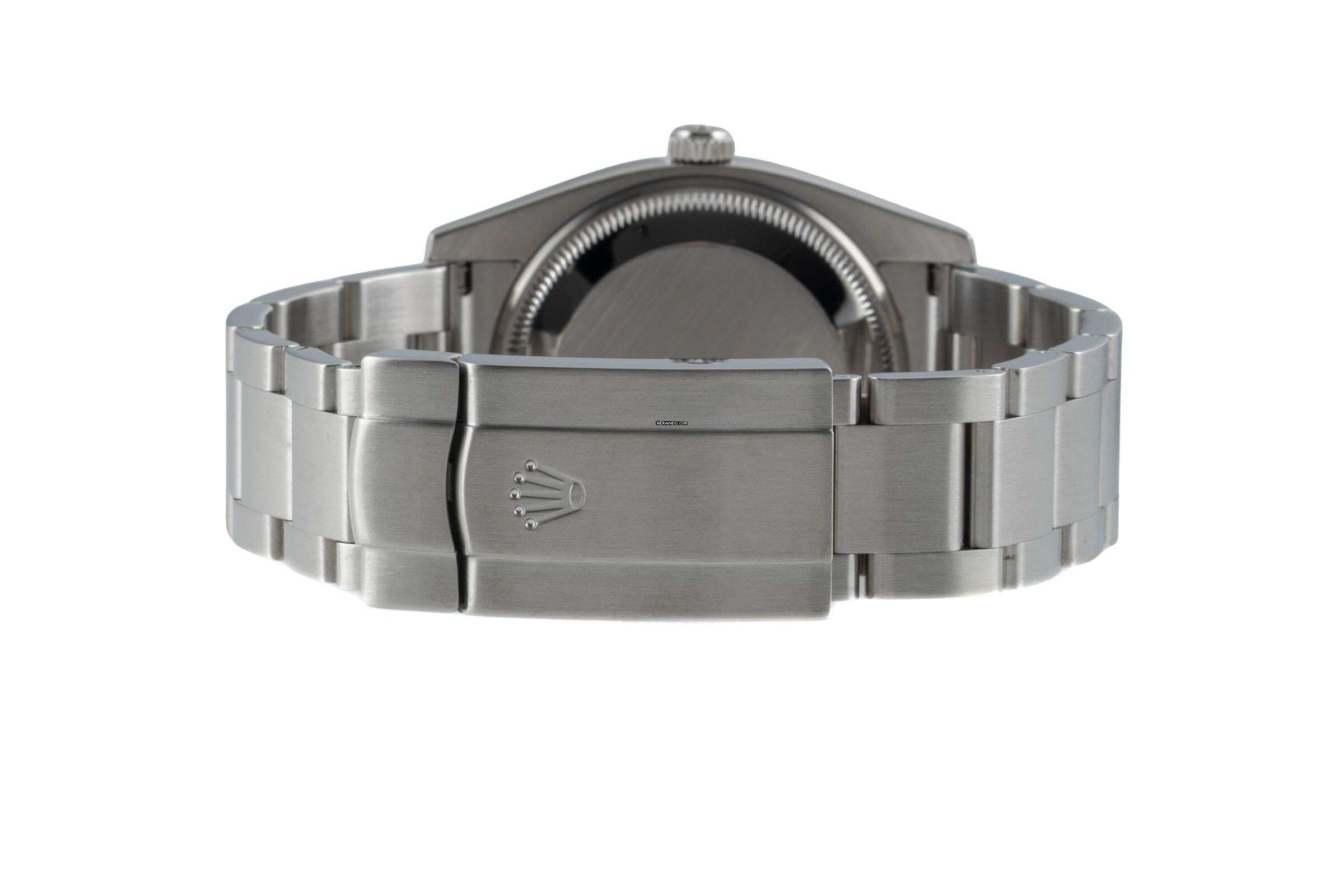 Thumbnail von Rolex Air King 34 Blue Dial Oyster Edelstahl Automatik Ref. 114200