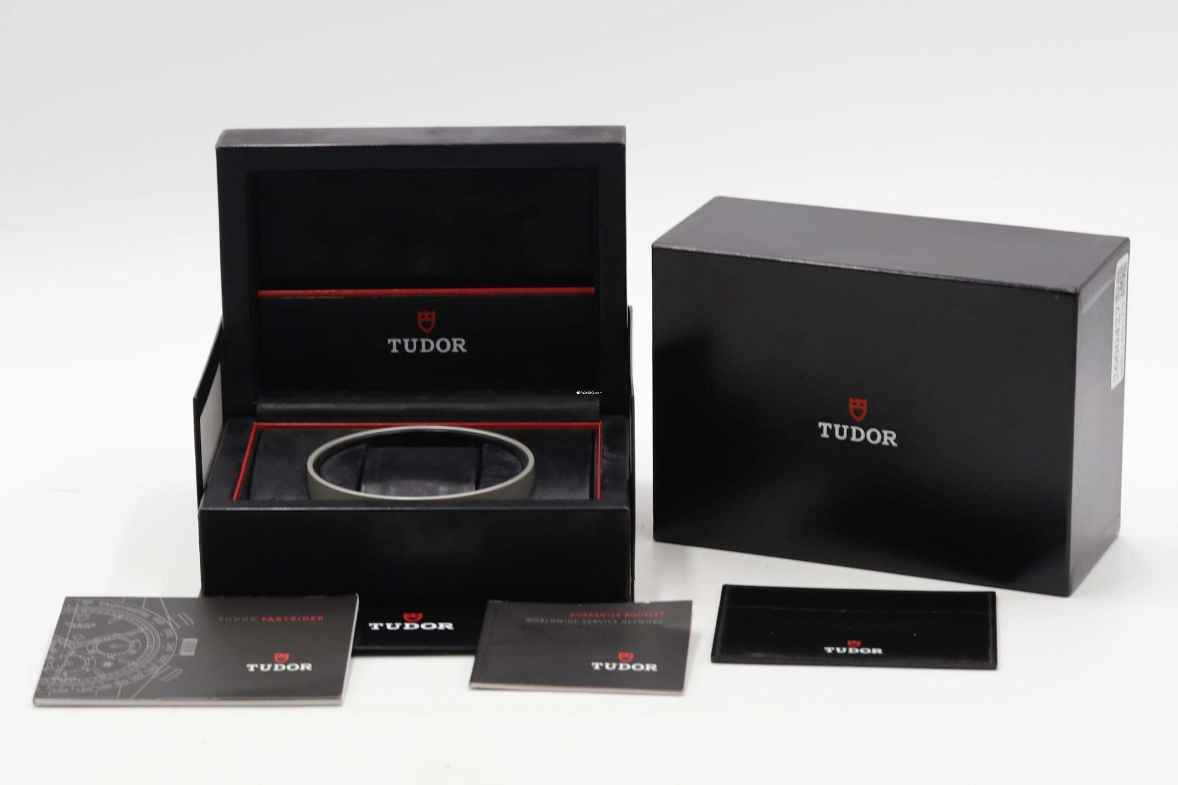 Thumbnail von Tudor Fastrider Black Shield Chronograph Automatik Herrenuhr Ref. 42000CN Box