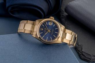 Thumbnail von Rolex Datejust 31 18K Gold (0,750) Stahl Automatik Damenuhr Ref. 6824 Klassiker